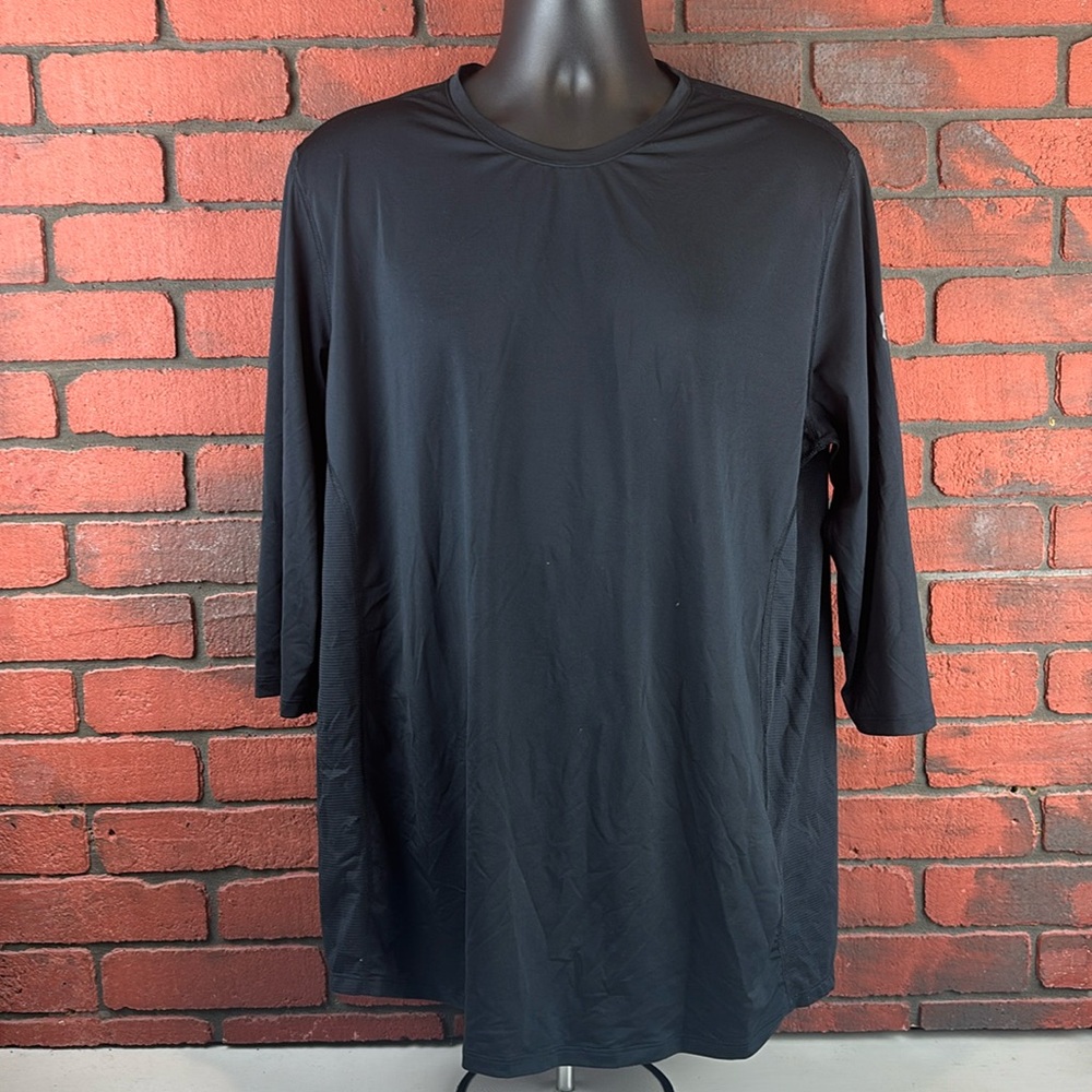 Under Armour Shirt Mens XL Black Long Sleeve